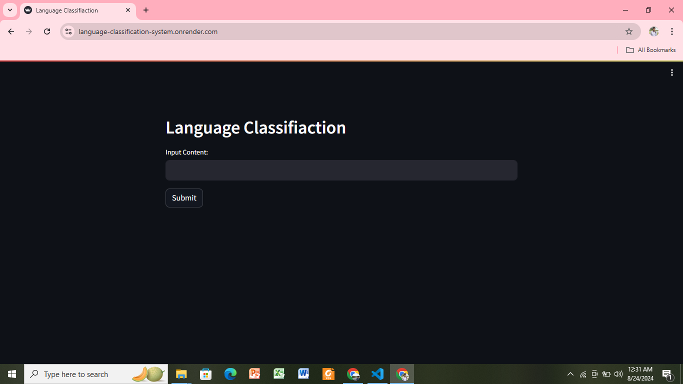 Language Classification Image 1