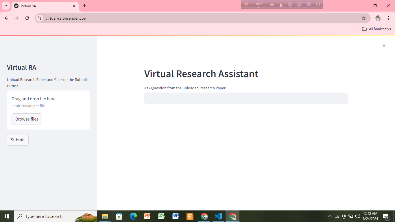 Virtual Research Assistant Image 1